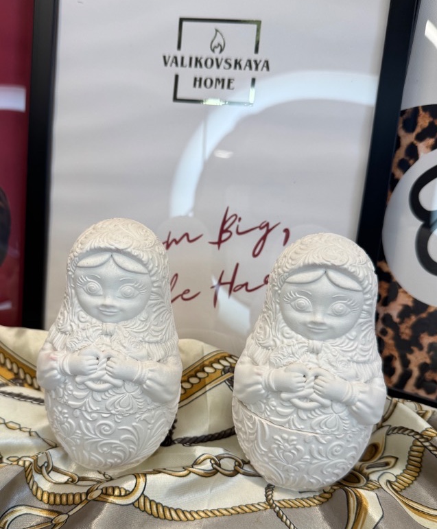 Шкатулка Матрешка с бубликом Мини 